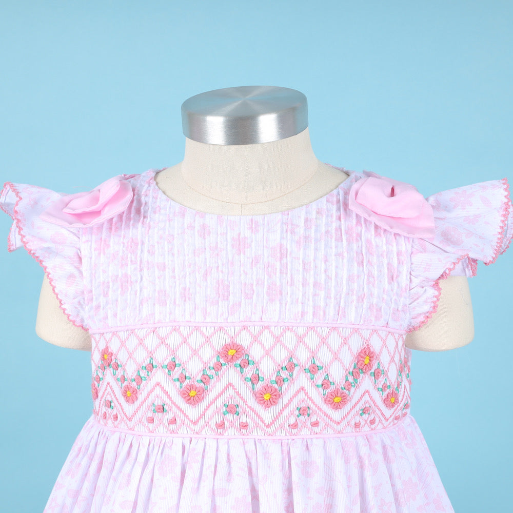 Blossom Fairy Smocked Flutter Dress