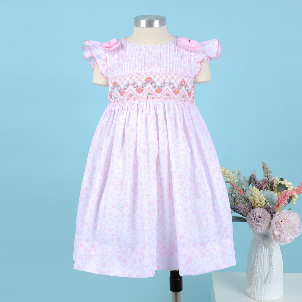 Blossom Fairy Smocked Flutter Dress