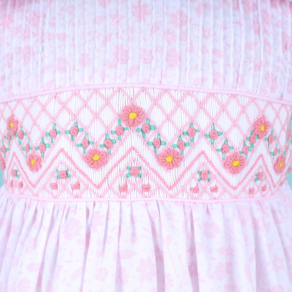 Blossom Fairy Smocked Flutter Dress
